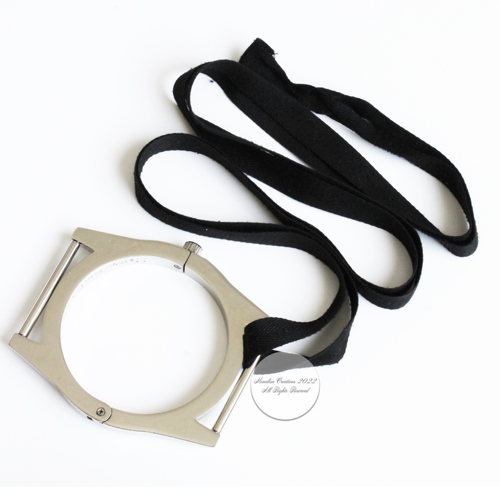 Margiela x H&M Faceless Watch Bracelet Oversized Silver Metal Limited Edition